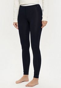 Legginsy Tommy Hilfiger granatowe damskie 