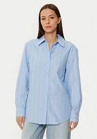 Koszula Calvin Klein niebieska damska 