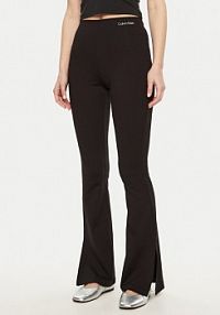 Legginsy Calvin Klein Jeans czarne damskie 