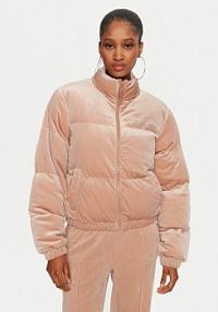 Kurtka puchowa Juicy Couture beżowa damska Zimowa