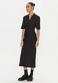 Sukienka codzienna Calvin Klein czarna 