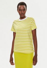 T-shirt Tamaris Apparel żółty damski 