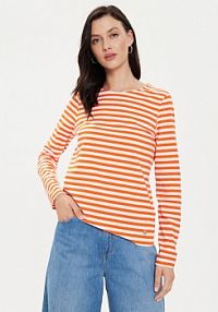 Bluzka Tamaris Apparel pomarańczowa damska 