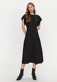 Sukienka koktajlowa Calvin Klein czarna 