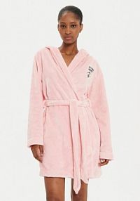 Szlafrok Juicy Couture różowy damski 