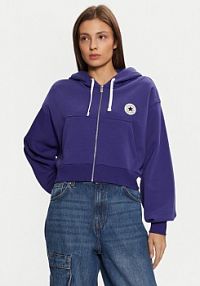 Bluza rozpinana Converse niebieska damska 