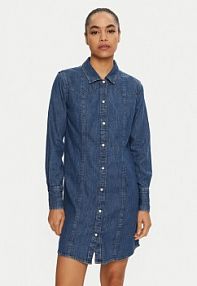 Sukienka jeansowa Wrangler niebieska 