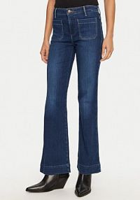 Jeansy Wrangler granatowe damskie 