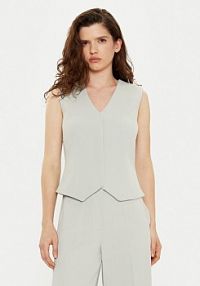 Kamizelka Calvin Klein szara damska 