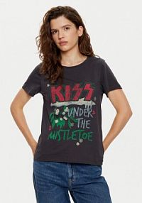 T-shirt Noisy May szary damski 