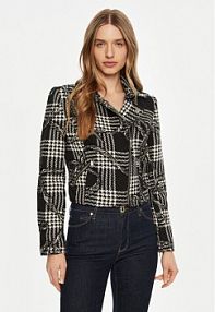 Płaszcz Guess czarny damski Przejściowy