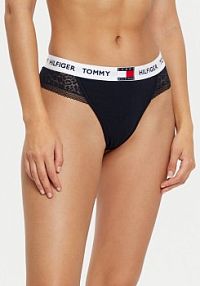 Stringi Tommy Hilfiger granatowe 