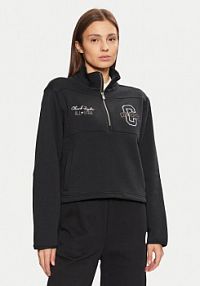 Bluza przez głowę Converse czarna 