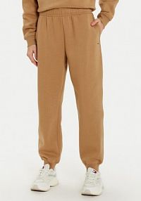 Spodnie dresowe Tommy Hilfiger beżowe damskie 