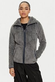 Bluza z polaru Protest szara damska Polar