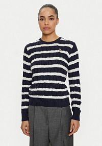 Sweter U.S. Polo Assn. granatowy damski 