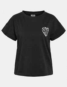 T-shirt Noisy May czarny damski 