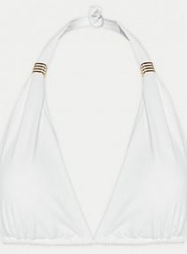 Strój kąpielowy Melissa Odabash biały Góra od bikini