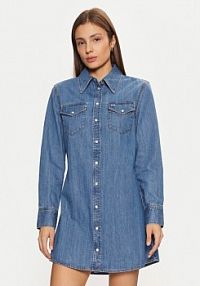 Sukienka jeansowa Tommy Jeans niebieska 