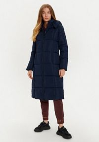 Kurtka puchowa EA7 Emporio Armani granatowa damska Zimowa 6DTL01 TN8AZ 1562  Regular Fit