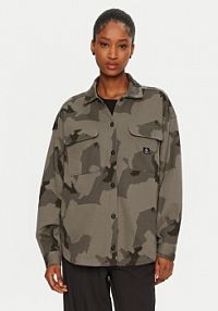 Kurtka przejściowa Converse beżowa damska 10026992-A01  Relaxed Fit