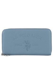 Portfel U.S. Polo Assn. niebieski damski 