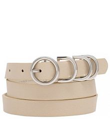 Pasek Jenny Fairy beżowy damski Damski