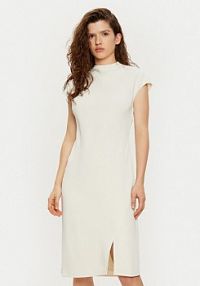 Sukienka codzienna Calvin Klein biała 