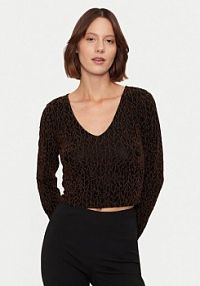 Bluzka Noisy May czarna damska 