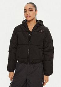 Kurtka puchowa Juicy Couture czarna damska Zimowa