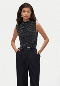 Top Vero Moda czarny damski Bluzka