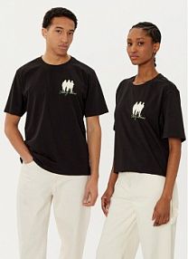 T-shirt Filling Pieces czarny damski 