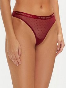 Stringi Tommy Hilfiger czerwone 