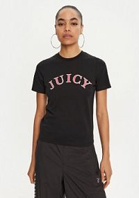 T-shirt Juicy Couture czarny damski 