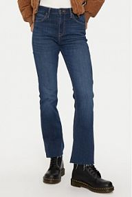 Jeansy Lee niebieskie damskie 