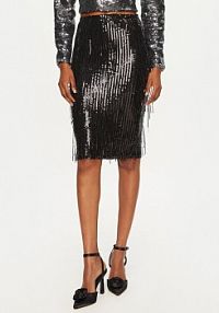 Spódnica Rinascimento czarna Ołówkowa