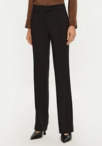 Spodnie eleganckie Imperial czarne damskie Materiałowe
