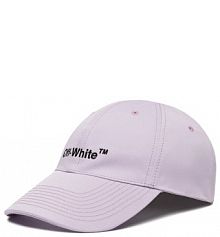 Czapka z daszkiem Off-White fioletowa damska 