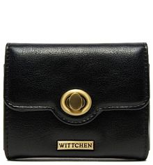 Portfel WITTCHEN czarny damski Mały  Damski