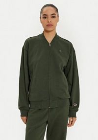 Bluza rozpinana Champion zielona damska 