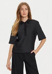 Bluzka Calvin Klein czarna damska 