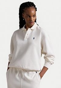 Bluza przez głowę Polo Ralph Lauren biała 