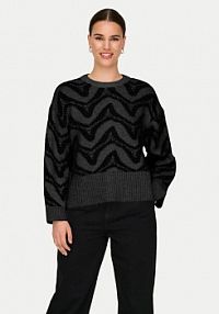 Sweter ONLY szary damski Jane 15332157  Regular Fit