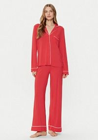 Piżama Guess czerwona damska 