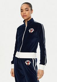 Bluza rozpinana Tommy Jeans granatowa damska 