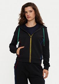 Bluza rozpinana United Colors Of Benetton czarna damska 