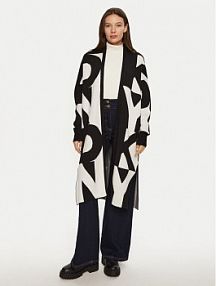 Kardigan DKNY czarny 