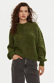 Sweter Mustang zielony damski 