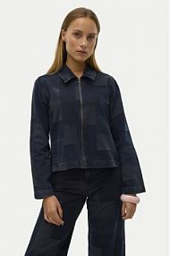 Kurtka jeansowe Vero Moda granatowa damska Jeansowa