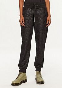 Spodnie dresowe Aeronautica Militare czarne damskie 